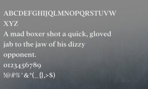 Addington CF Steadfast Serif Font