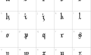 Argor Got Scaqh Font