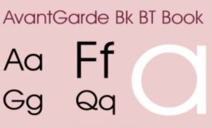 AvantGarde Bk BT Book Font