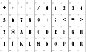 Bernard MT Condensed Font