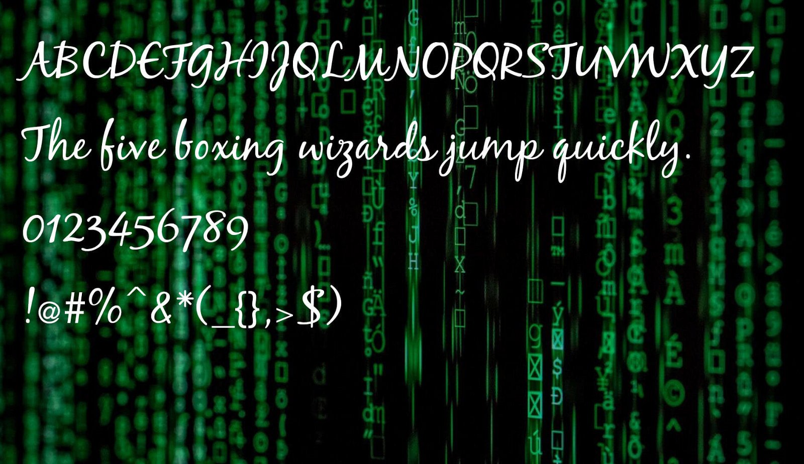 BlackJack Font
