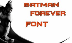 Batman Forever Alternate Font