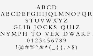 Bembo Font