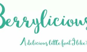 Berrylicious Font