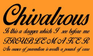 Birds Of Paradise Font