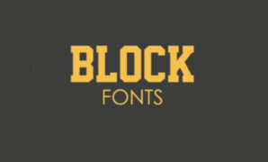 Block Font