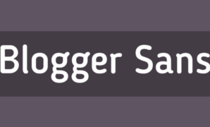 Blogger Sans Font