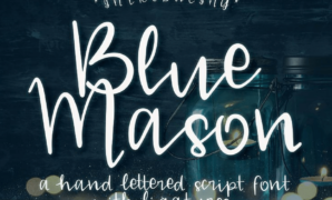 Blue Mason Script Font