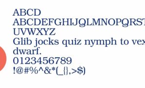 Bookman Font