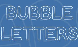 Bubble Letters Font
