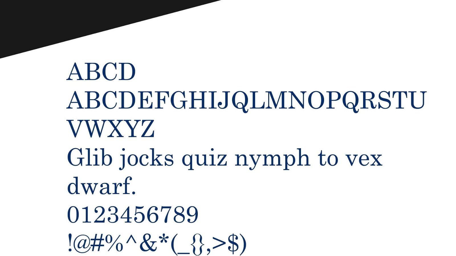 Century Schoolbook Font