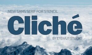 Cliche Sans Serif Font