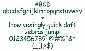 Comic Papyrus Font