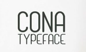 Cona Typeface Font