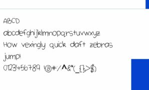 Cute-Handwriting-Font-View.jpg Cute Handwriting Font