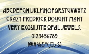 Dyer Arts and Crafts Font