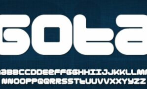 Gota-Font.jpg GOTA Font