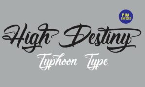 High-destiny-font.jpg High Destiny Script Font