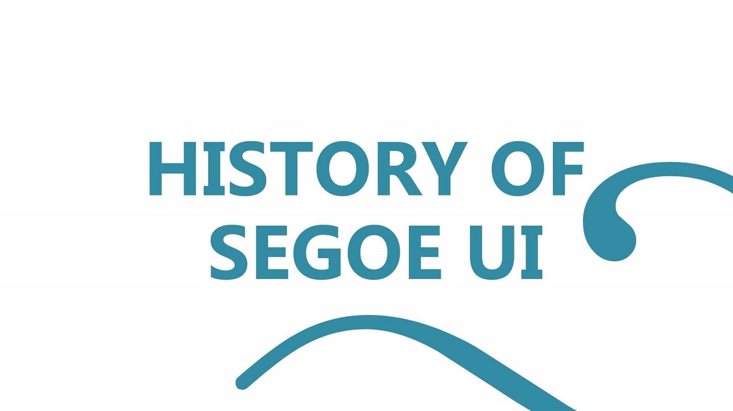 Segoe Ui Font