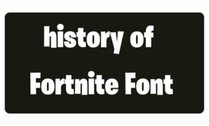 Fortnite Font