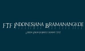 Indonesiana Font