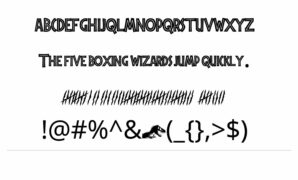 Jurassic Park Font