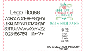 Lego House Font