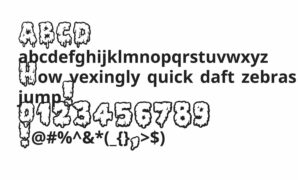 Lethal-Slime-Font-View.jpg Slime Font