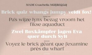 Made Coachella Font