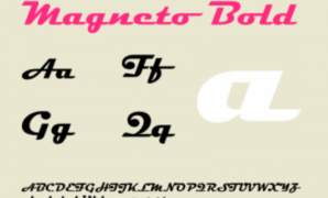 Magneto Bold Font