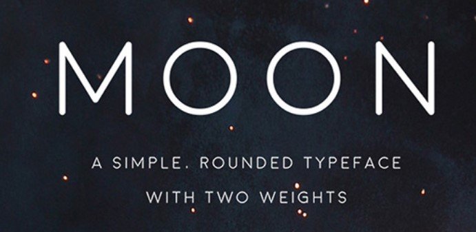 Moon Typeface Font