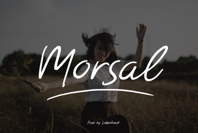 Morsal Handmade Font