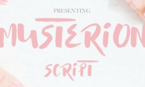 Musterion Brush Font