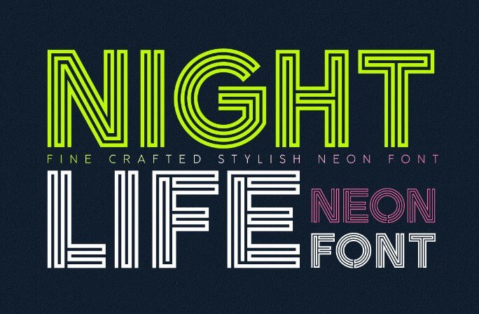 Neon-Font.jpg Neon Font