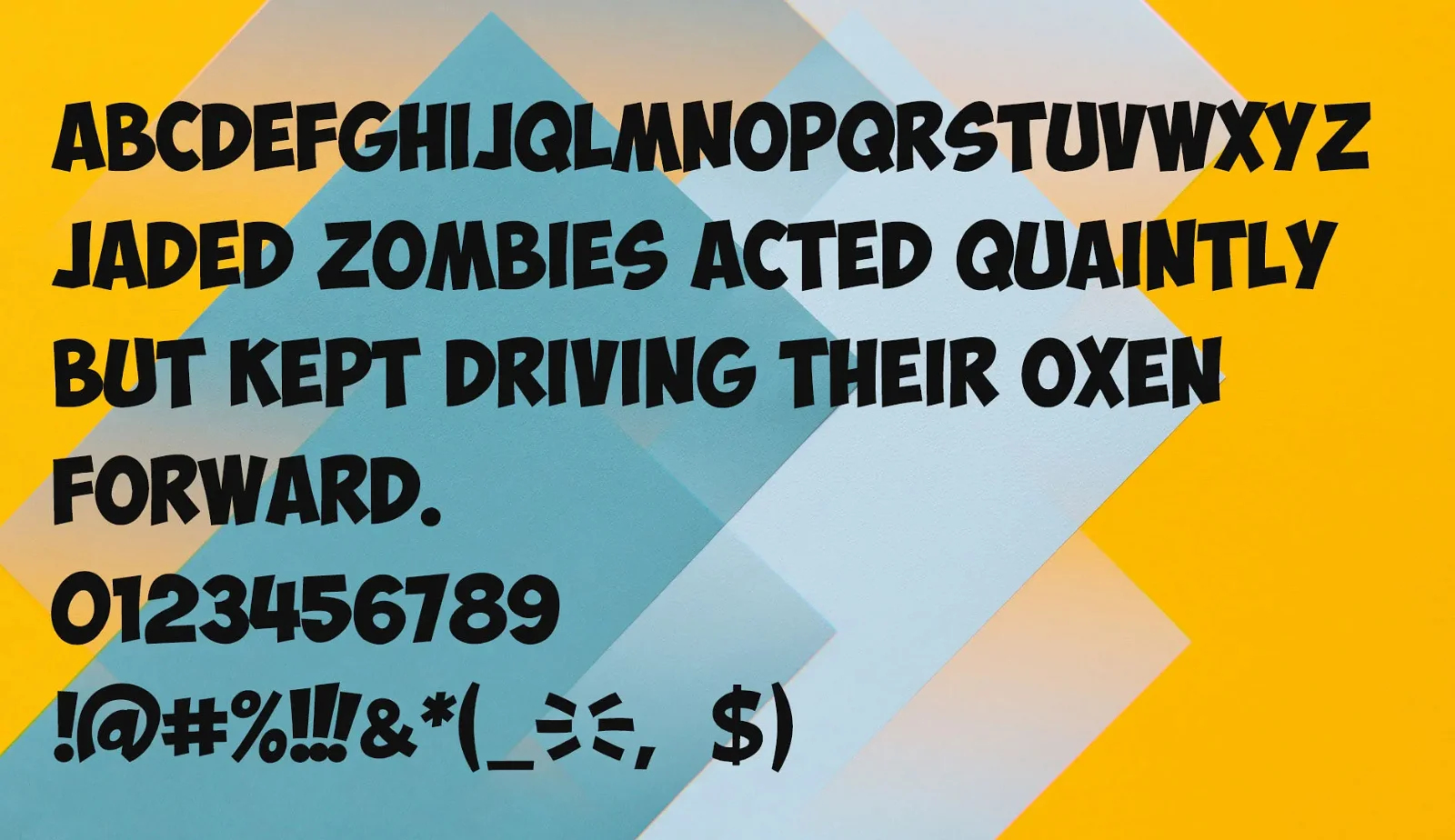 obelix pro font