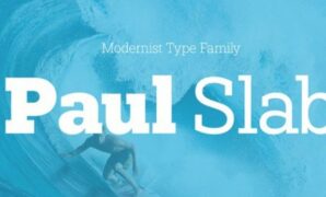 Paul Slab Font