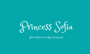 Princess Sofia Font