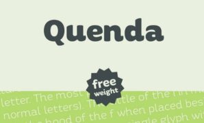 Quenda Typeface Font