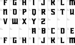 Richardson Brand Lightning Bolt Font