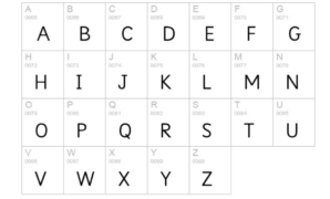 Sassoon Infant Std Font
