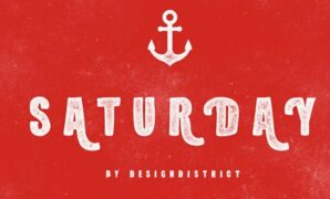 Saturday Typeface Font