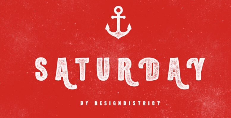 Saturday Typeface Font