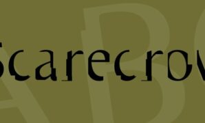 Scarecrow Font