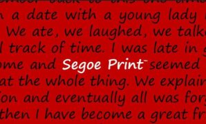 Segoe Font