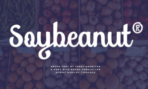Soybeanut Script Font