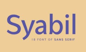 Syabil Font