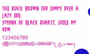 Amazing Spiderman Font