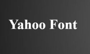 Yahoo Font