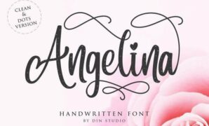 Angelina Handwritten Font