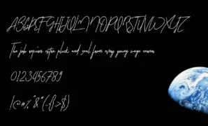 Astronout Signature Font